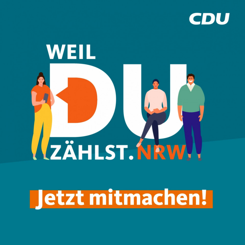 Hier kann jeder mitmachen - Weil DU zhlst!