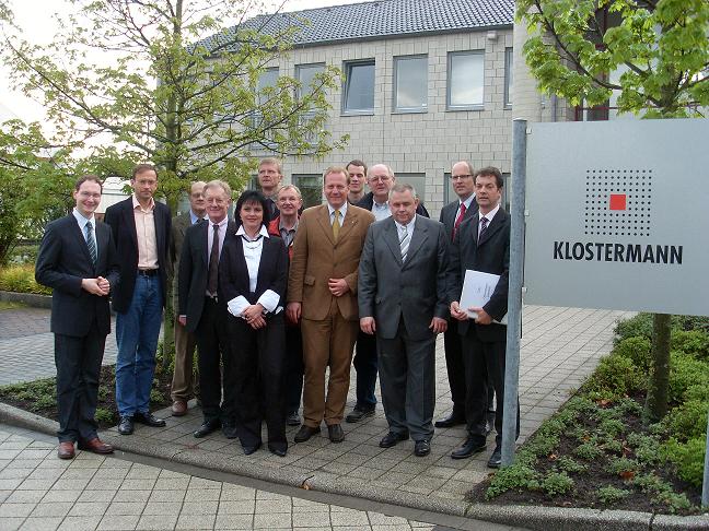 CDU/Forum Wirtschaft im Gesprch mit der Fa. Klostermann in Coesfeld
