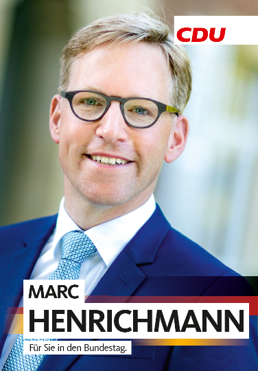 Marc Henrichmann, CDU-Bundestagskandidat aus Havixbeck, will sich in Coesfeld mächtig ins Zeug werfen, um mit den Bürgern, Betrieben und Vereinen ins Gespräch zu kommen